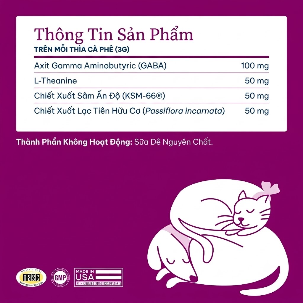Fera Pets Goat Milk CALM