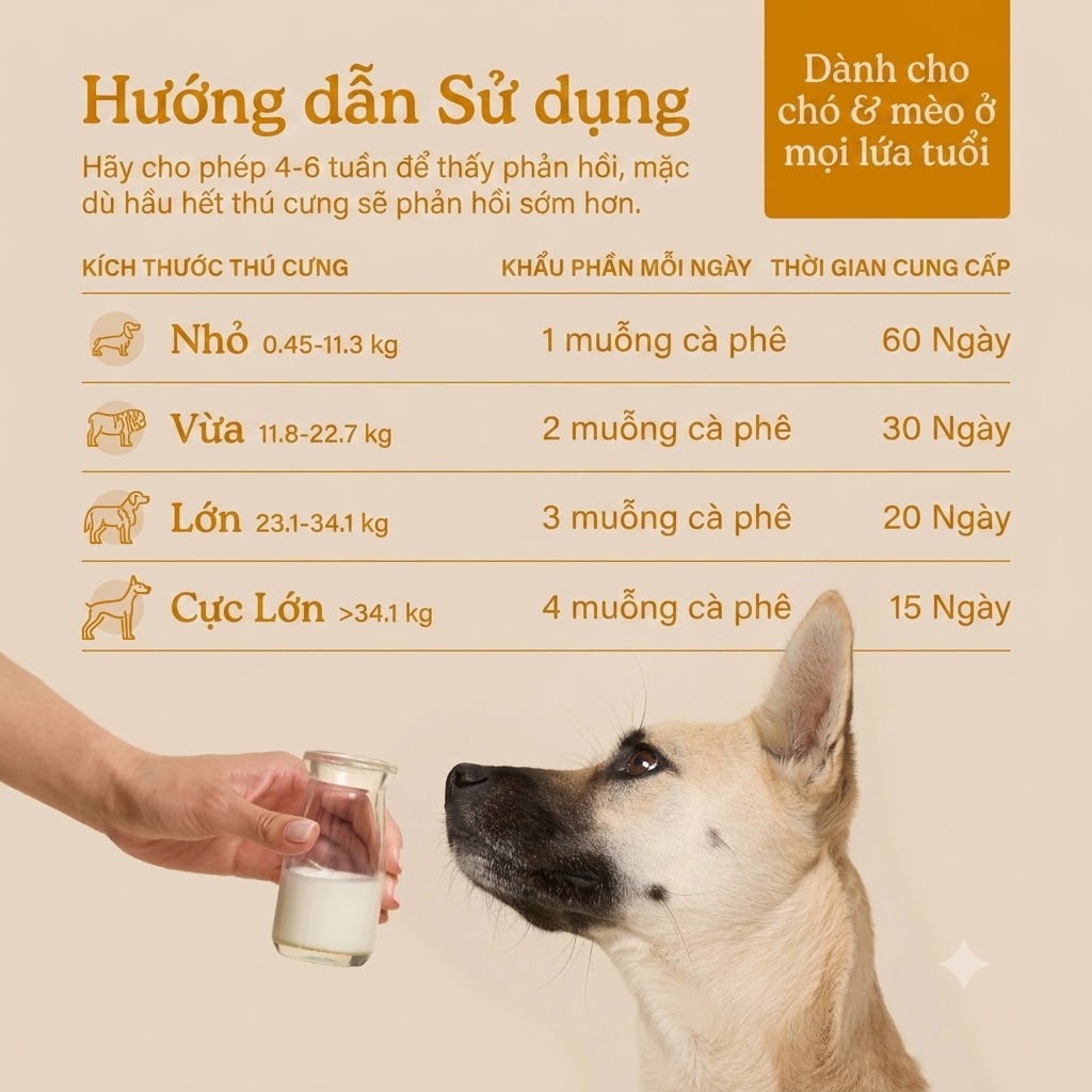 Sữa Dê Hỗ Trợ Miễn Dịch Cho Chó Mèo Fera Pets Cao Cấp