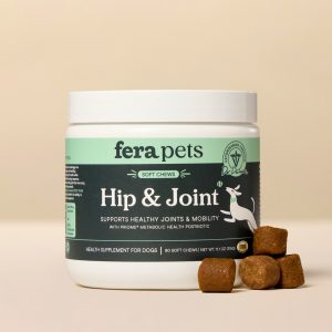 Viên nhai mềm Fera Pets Hip + Joint Glucosamine Supplement for Dogs - Công thức mới