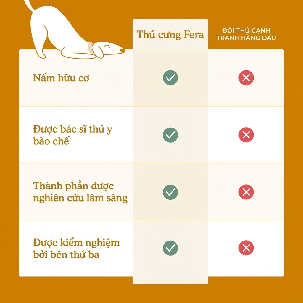 Viên nhai Fera Pets Allergy + Immune Soft Chews