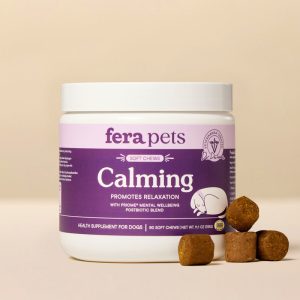 Viên nhai mềm hỗ trợ giảm căng thẳng cho chó mèo Fera Pets Calming