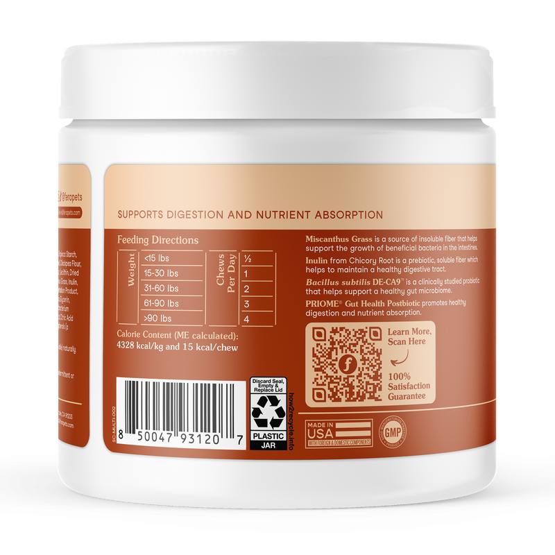 rooda49geoxyf1gjikpm Viên nhai mềm hỗ trợ tiêu hóa Fera Pets Probiotics Soft Chews