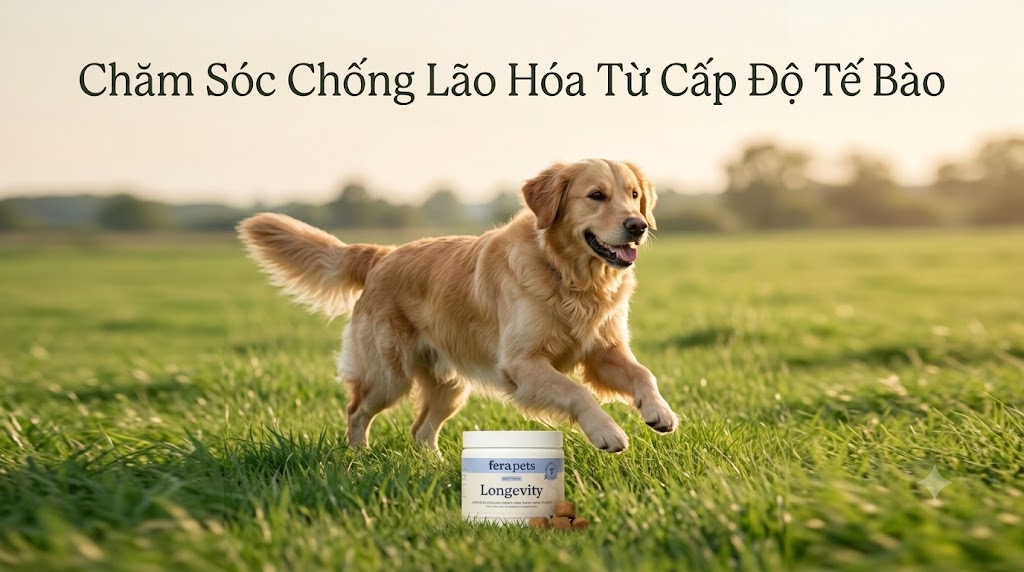 Longevity viên nhai mềm for Dogs: Hướng dẫn toàn diện về bổ sung chống lão hóa cho chó