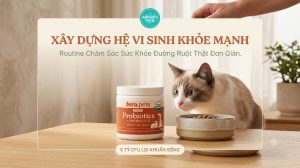 USDA Organic Probiotics với Prebiotics: Giải pháp toàn diện cho mèo